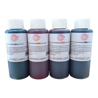 Pack de recharges de cartouches d'encre comestible Canon de 100 ml - Pastkolor - 4 unités