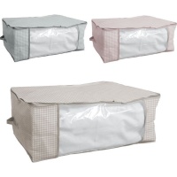 Housse de rangement pour vêtements 45 x 45 x 20 cm Vichy - 1 unité