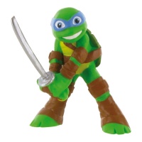 Figurine pour gâteau Tortues Ninja Leonardo de 7,5 cm - 1 unité