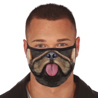 Masque hygiénique réutilisable pour adulte - motif chien