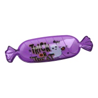 Plateau en forme de bonbon pour Trick or Treat de 35 x 13 cm