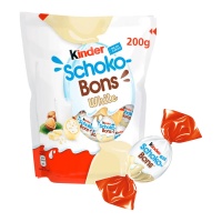 Kinder Schokobons de chocolat blanc - 200 gr