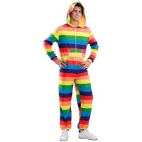 Costume d'arc-en-ciel pour adulte