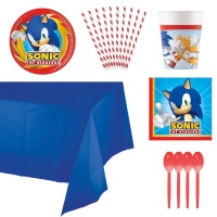 Pack pour fête de Sonic - 8 personnes