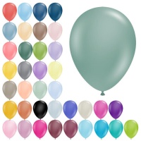 Ballons en latex pastel de 13 cm - Tuftex - 50 unités