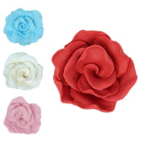 Figurines en sucre de roses de 4 cm - PME - 36 unités