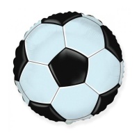 Ballon de football en aluminium de 45 cm - Conver Party