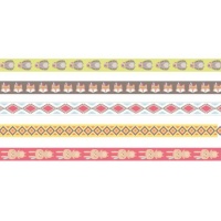 Ensemble de washi tapes tipi de 5 m - 5 unités