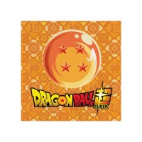 Serviettes Dragon Ball de 16,5 x 16,5 cm - 20 unités