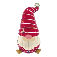 Ballon Lutin rouge de 65 x 31 cm - Grabo