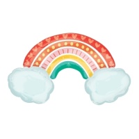 Ballon Nuage Arc-en-ciel de 93 x 55 cm - Anagram