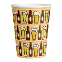 Verres à bière de 250 ml - 8 unités