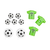 Jouets de football assortis - 10 unités