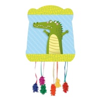 Pinata Crocodile de 33 x 28 cm