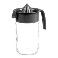 Presse-agrumes manuel en verre de 660 ml noir - Leknes