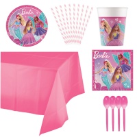 Pack pour fête de Barbie - 8 personnes