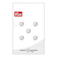 Boutons gris dégradés avec 4 oeillets de 0,9 cm - Prym - 5 unités