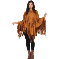 Poncho indien pour adulte