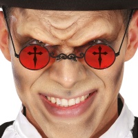 Lunettes gothiques de vampire