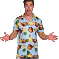 T-shirt hawaïen à l'ananas pour adultes