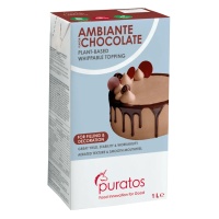 Crème végétale Ambiante saveur chocolat de 1 L - Puratos