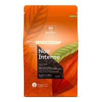 Cacao en poudre Noir Intense dégraissé de 1 kg - Cacao Barry