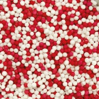 Mini perles Rosa et Blanche - Decora - 100 gr