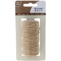 Corde de Jute naturel de 1,5 mm de 30 m