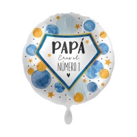 Ballon Papa, vous êtes le numéro 1 de 43 cm