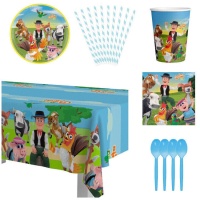 Pack pour fête Granja Zenón - 8 personnes