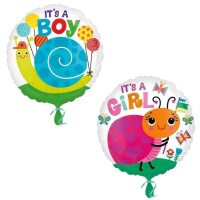 Ballon de baby shower en forme de petit animal de 45 cm - Anagram