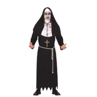 Costume de nonne ensanglantée pour homme