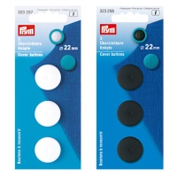 Boutons réversibles de 2,2 cm en plastique - Prym - 3 unités