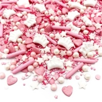 Vermicelles de Sweet Little Princess de 90 gr - Happy Sprinkles