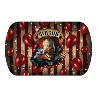 Plateau de Clown tueur de 39 x 25 cm