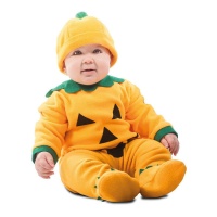 Costume de citrouille avec chaussons pour bébé