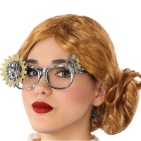 Lunettes avec écrous Steampunk