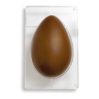 Moule pour oeufs en chocolat 350 gr - Decora - 1 cavité