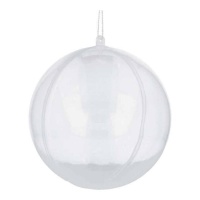 Boule en plastique à remplir de 7 cm - 1 unité