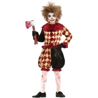 Costume de clown Maléfique pour enfants