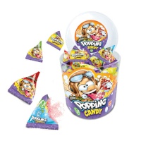 Bonbons pétillants Popping candy de 3 gr - 100 unités