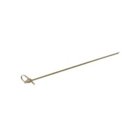 Brochette en bambou avec boucle de 12 cm - 12 unités