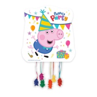 Piñata de Peppa Pig fête de 33 x 28 cm