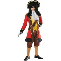 Costume de capitaine pirate Crochet pour homme