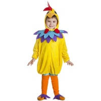 Costume de coq jaune pour enfant