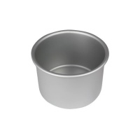 Moule rond extra profond en aluminium de 10 x 10 x 10 cm - PME