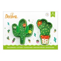 Emporte-pièces cactus - Décorer - 2 unités