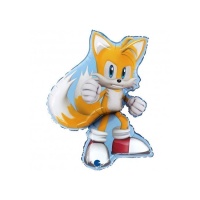 Ballon de Tails Sonic de 66 x 56 cm