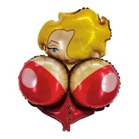 Ballon de seins blonde de 80 cm