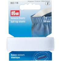 Bande élastique de 2 cm en velours - Prym - 1 m